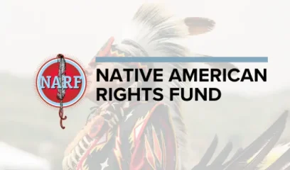 Logo for the Native American Rights Fund